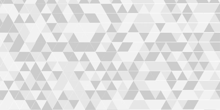 Vector paper triangle creative diamond surface seamless technology white and gray randomly low polygon wallpaper background. pattern Polygon mosaic triangle, business corporate background.