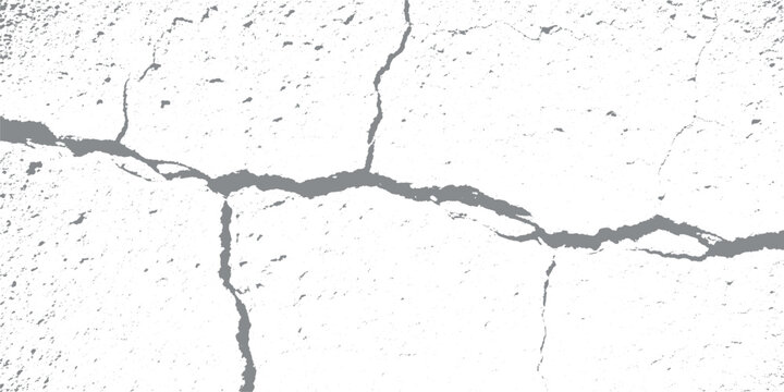 Cracked concrete wall texture distressed surface overlay for industrial design and aged effects with background distressed concrete fracture weathered architectural abstract earthquake