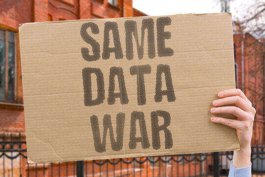 "Same Data War" Identical statistics are weaponized by opposing political camps simultaneously. MEDIA. DIVIDE. DATA. FRAMING. POLITICS.