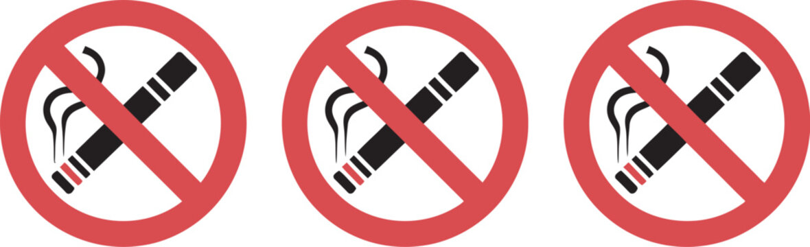 no vaping sign vector, clean warning symbol design with forbidden electronic cigarette icon for health campaigns and restricted areas.
