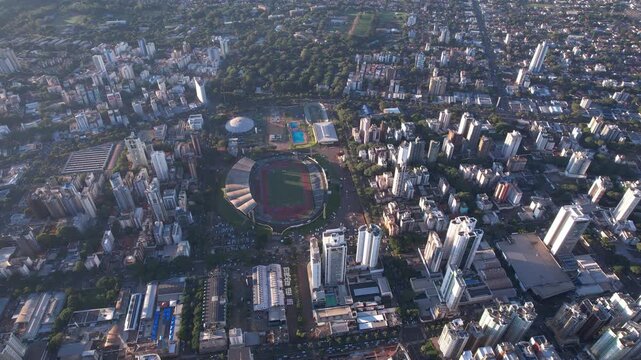 Drone da cidade de Maring&aacute; 
