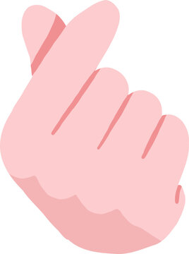 Hand Finger Mini Heart