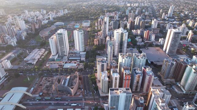 Drone da cidade de Maring&aacute; 