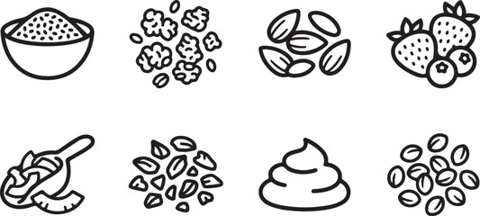 Cute cartoon marine life animals collection set vector Vector © Runa