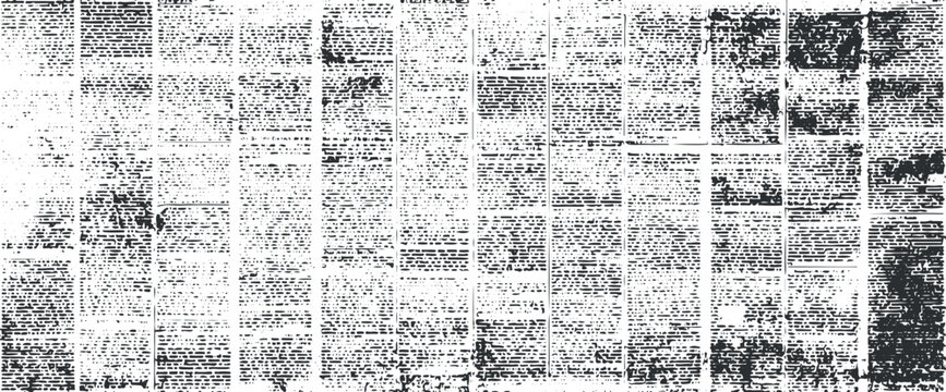Distressed grid pattern of black horizontal lines on white background