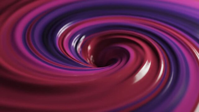 Abstract swirling vortex with red and purple colors conceptual design