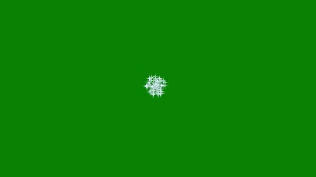 sparkling glitter dust trail, blinking retro vector star doodles,  twinkling magic dust, retro blinking cartoon doodle stars,4k video green screen Twinkle .particle magical sparkling glitter star