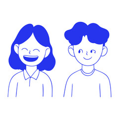 Obraz premium Teens first love