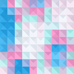 Fototapeta premium Low Poly Geometric Texture in Gradient Tones