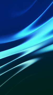 Abstract blue and turquoise light waves background