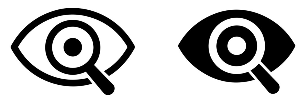 eye preview search zoom icon