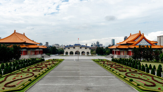 Liberty Square and Chiang Kai-shek Memorial in Taipei
