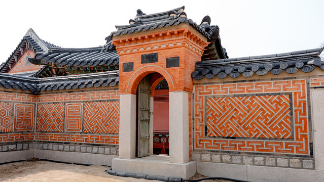 Gyeongbokgung Palace entrance in Seoul, South Korea