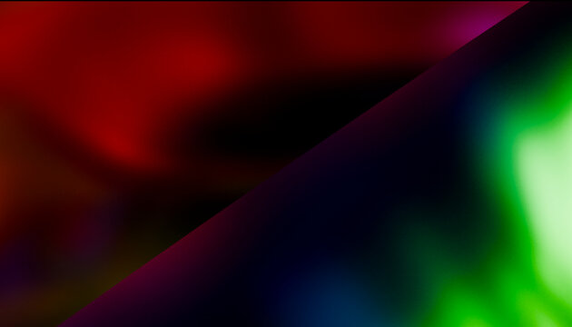 Vibrant abstract render with multicolor gradients