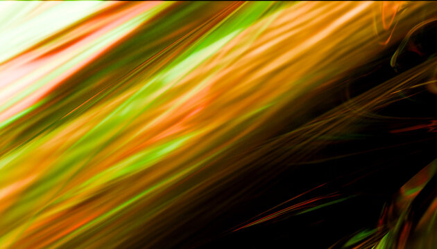 Vibrant abstract render with dynamic colors
