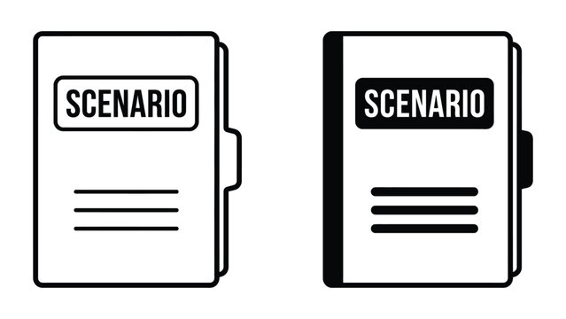 Two scenario notebooks with tabs open