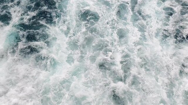 Waves Crashing on the Sea