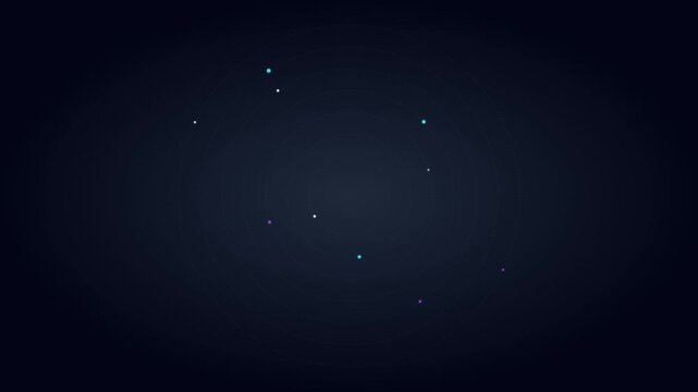 modern dashed path orbiting dots pattern background svg