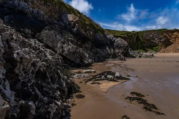 Fototapeten Küste Broad Haven South Beach Views around Pembrookshire  © Gail Johnson