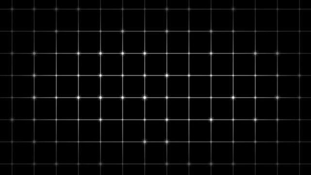 animated Grid pattern moving vertically downward seamless loop animation black background Video	