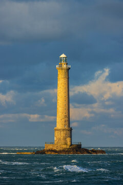 Phare de la Hague near Cap de la Hague, Normandy, France