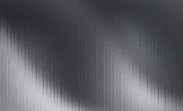 Abstract image with dark gray gradient and vertical lines with grain texture.