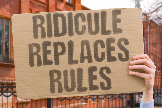 "Ridicule Replaces Rules" Informal shaming performs the disciplinary work that institutions no longer do. SHAME. CONTROL. SOCIAL. OBEDIENCE. NORMS.