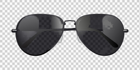 aviator sunglasses isolated on transparent background © Juel