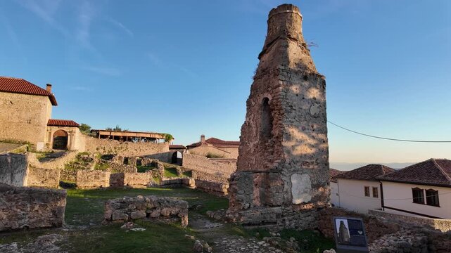 A view from the historic town of Kruje, Albania
