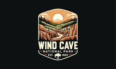 Illuminated Wine Cave Sign at Night with Rustic Wooden Barrels and Warm Glow © SMFARHANTANVIR