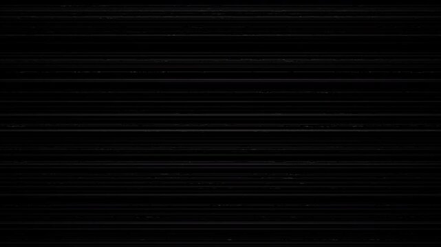 Minimal horizontal static line texture with subtle analog screen noise overlay