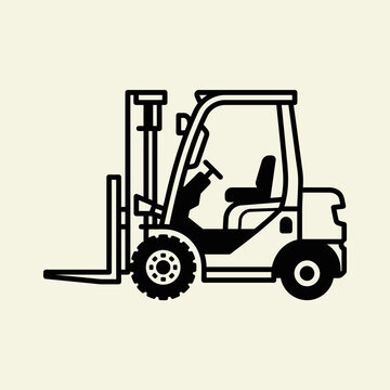 Forklift Truck Industrial Vehicle Equipment.
