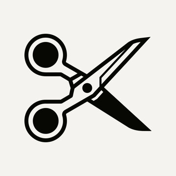 Scissors cutting tool for crafts.