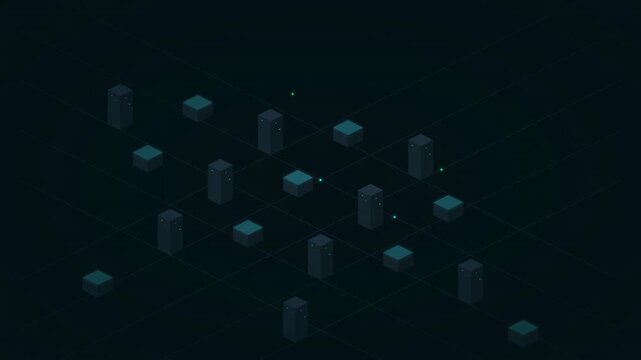 smart city ai connectivity grid modern urban background