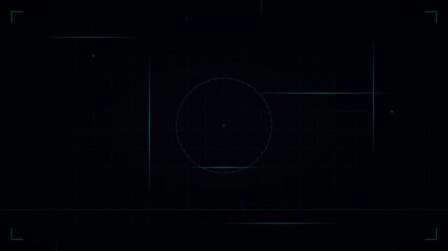 Futuristic Cyberpunk Grid Digital Interface HUD Background