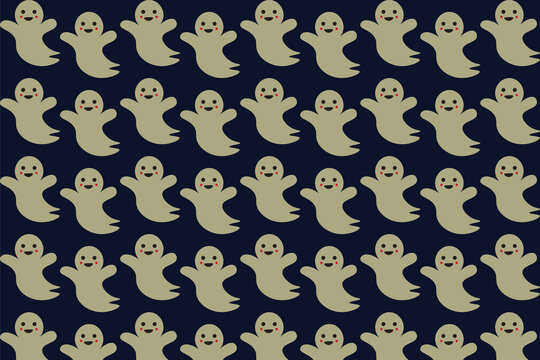 Ghost background pattern