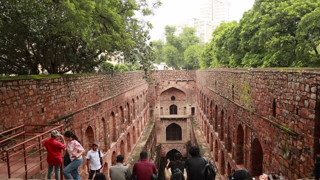 agrasen ki baoli. One of the oldest water reservoirs in Delhi.