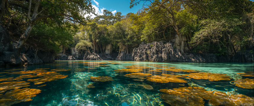 picturesque Bako National Park Malaysia