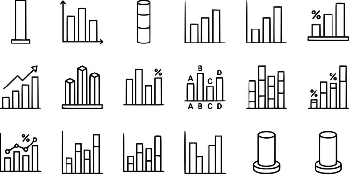 column icon. Vector illustration