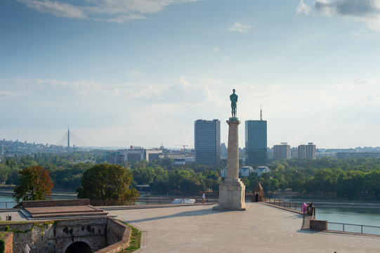 Pobednik Victor monument Belgrad Serbia