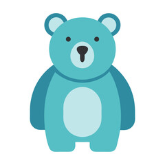 Fototapeta premium Illustration of a teddy bear