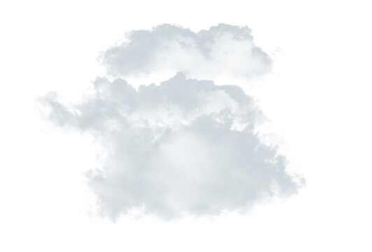 Thick Atmospheric Cloud Formation Transparent Overlay