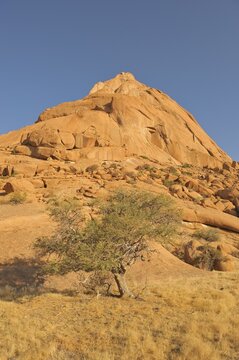 Granite rocks of the Spitzkoppe mountain, Namibia, Africa