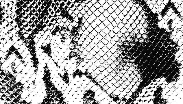 Organic snake skin texture, vector background