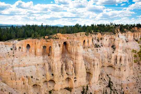 Hoodoos seen from Bryce Point in Bryce Canyon National Park, Utah