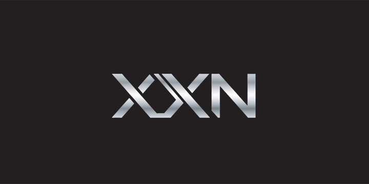 Silver XXN Logo on Black Background.