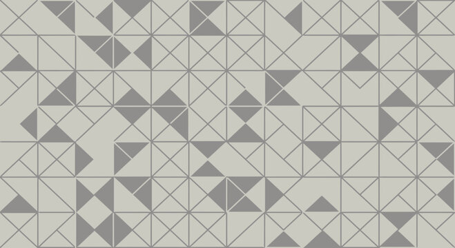 Abstract Geometric Pattern with Triangles and Lines, Minimalist Background
