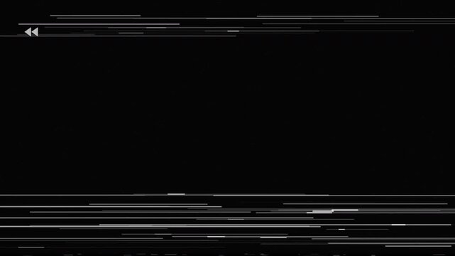 Analog VHS Retro Rewind Static Seamless Animation Background Overlay 4k video