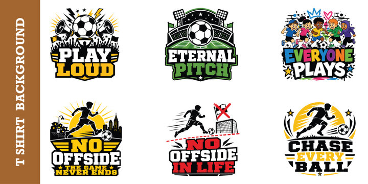 One night one memory football fan celebration design.