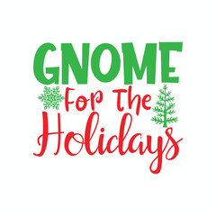 Fototapeta premium Gnome for the holidays